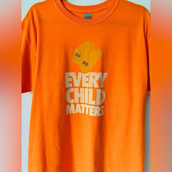 Orange Shirt OKEMA Drezus Every Child Matters Tshirt L - Picture 2 of 3